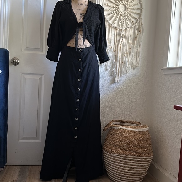 NWT Free People | String of Hearts Cutout Maxi Dress | XS - Picture 8 of 15